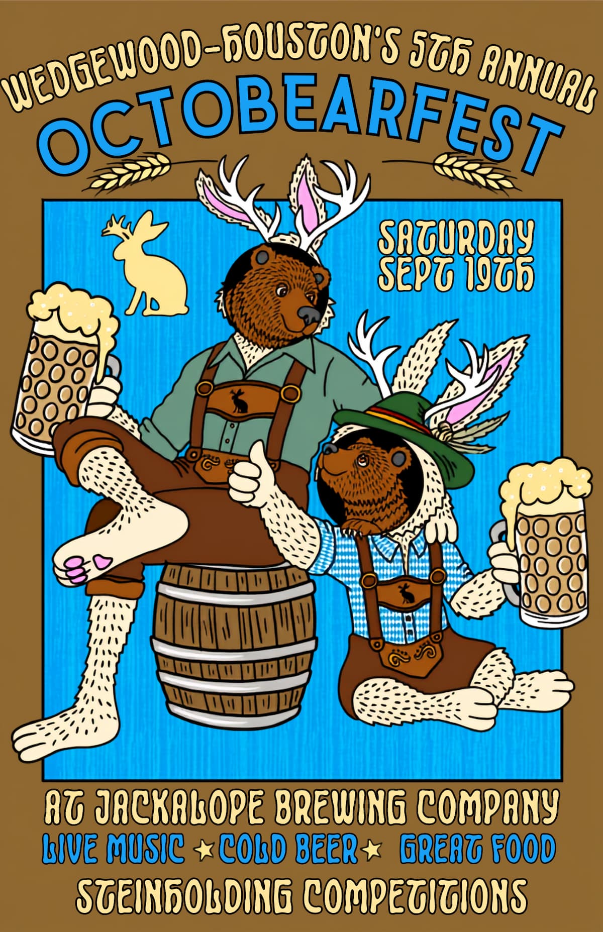Octobearfest 2026 poster