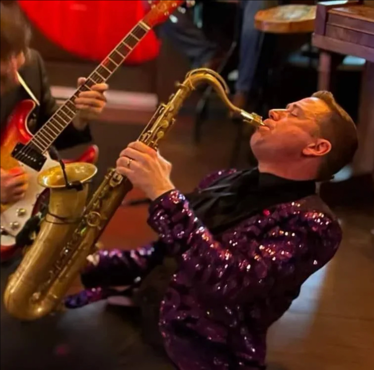 The Piano Men performing live